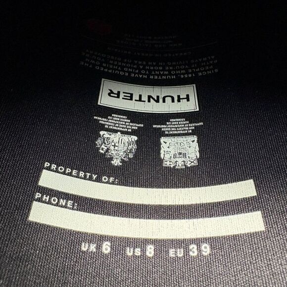 Size 8 - Women’s Hunter High Black Boots - Picture 7 of 7